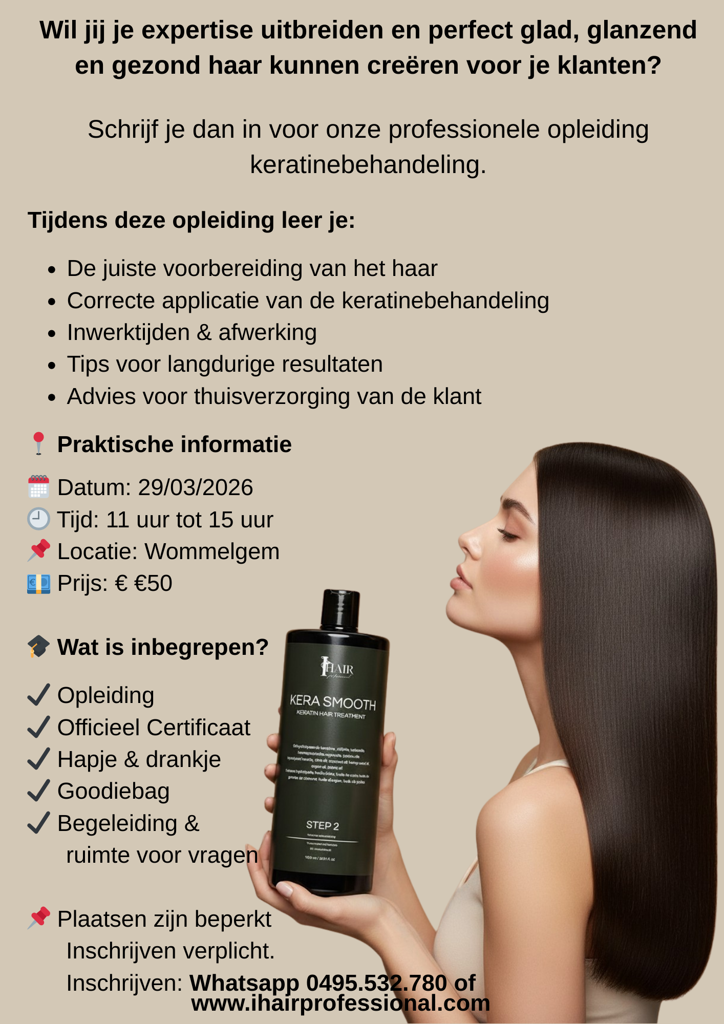 Keratine Opleiding 29/03