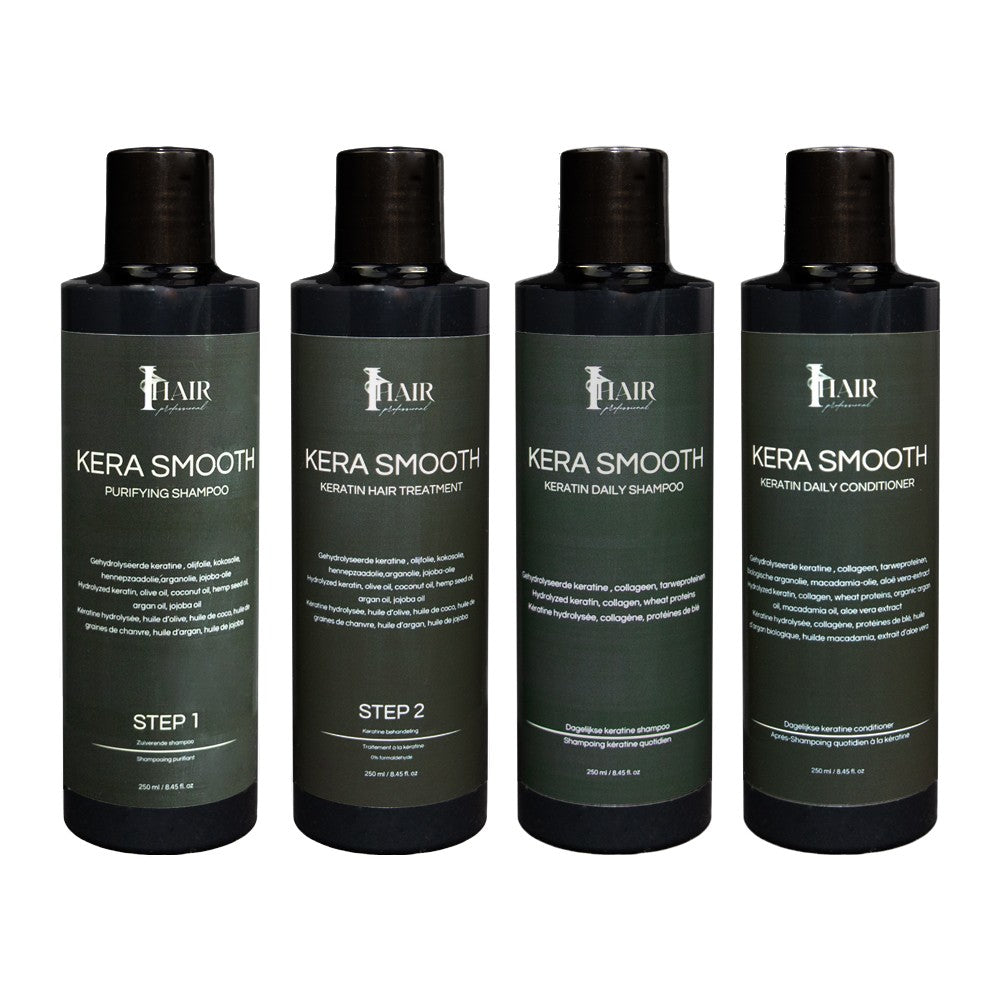 Kera Smooth Keratinebehandeling Kit 250ML | iHairProfessional