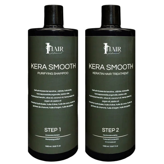 Kera Smooth Keratinebehandeling Step 1 & 2 1000ML | ihairprofessional