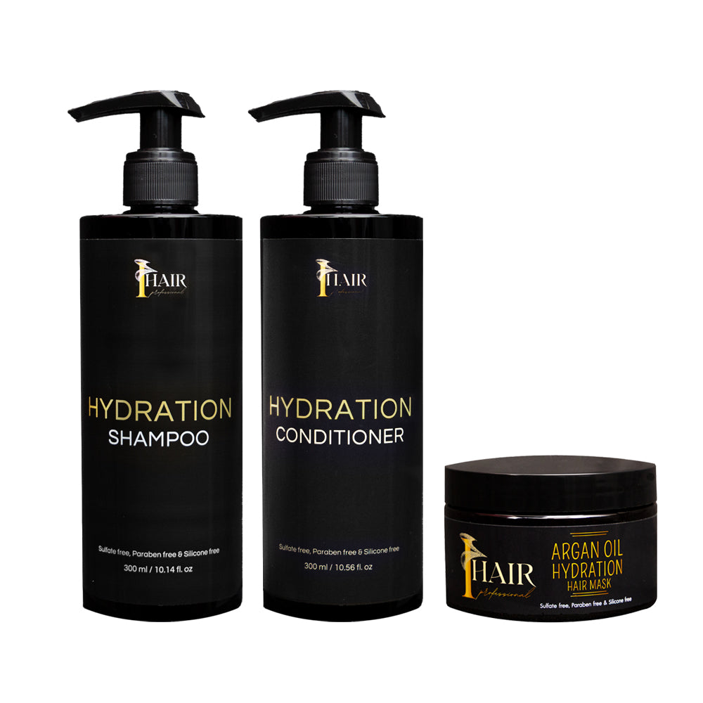 Hydration Argan Oil Shampoo, Conditioner & Mask 300ML